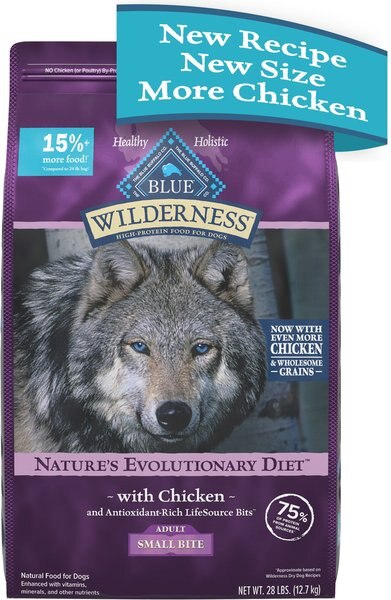 Blue Buffalo Wilderness Small Breed Chicken Adult Dry Dog Food