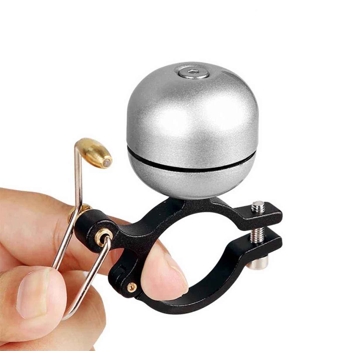 Copper Bell Bicycle Handlebar Metal Ring Retro Cycling Bell Alarm Copper Ring Handlebar Horn For Safety Bike Bell Bike