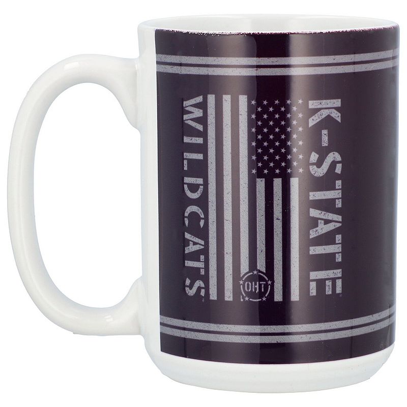 Kansas State Wildcats 15oz. OHT Military Appreciation Mug