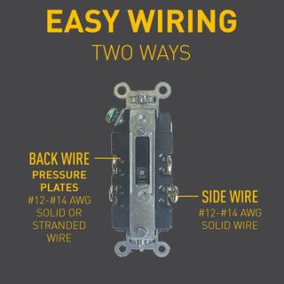 Legrand Pass and Seymour 20 Amp 125-Volt Commercial Grade Backwire Duplex Outlet White (10-Pack) CRB5362WCP6