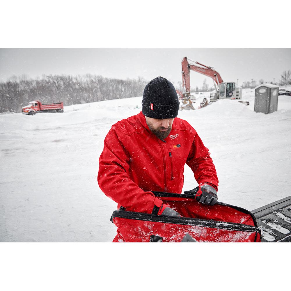 Milwaukee M12 Heated TOUGHSHELL Jacket Kit Red Small