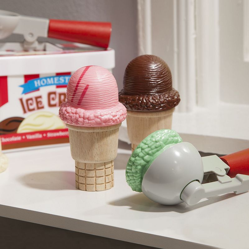 Melissa and Doug Scoop and Stack Ice Cream Cone Playset