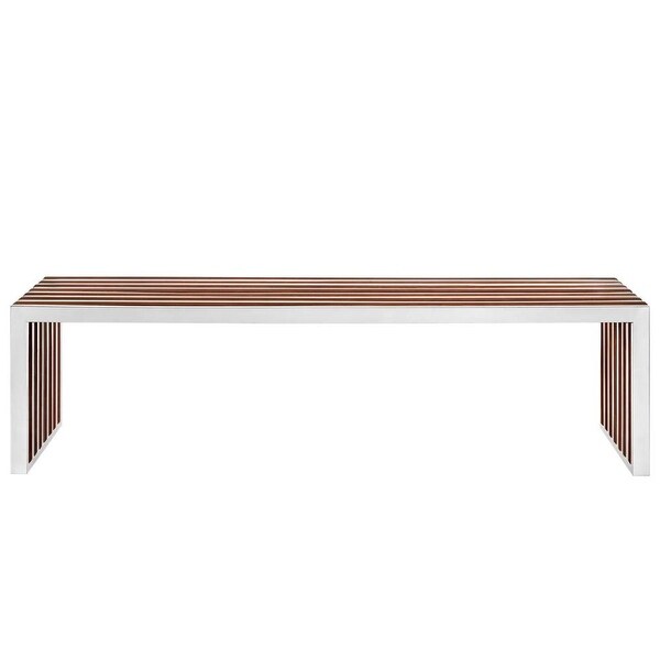 Nove Walnut Medium Bench