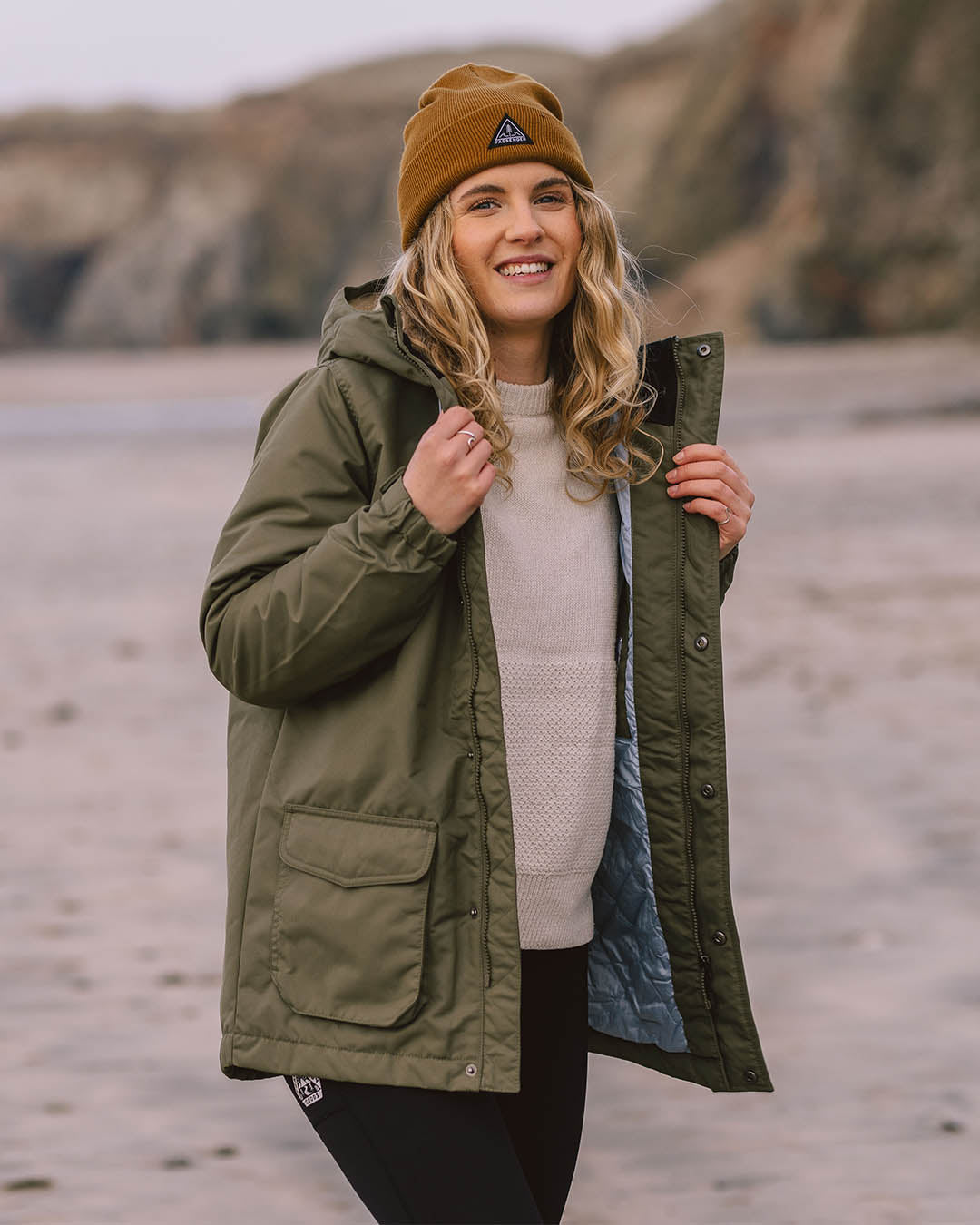 Alaska Recycled Jacket - Dusty Olive