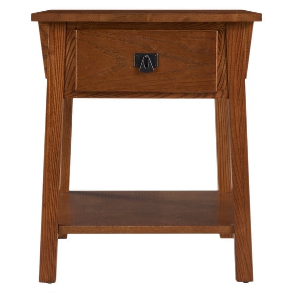 Leick Home Mission End Table with Drawer