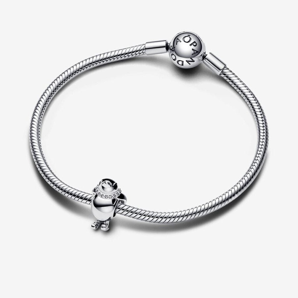 PANDORA  Skiing Penguin Charm