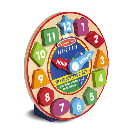 Melissa & Doug: Shape Sorting Clock