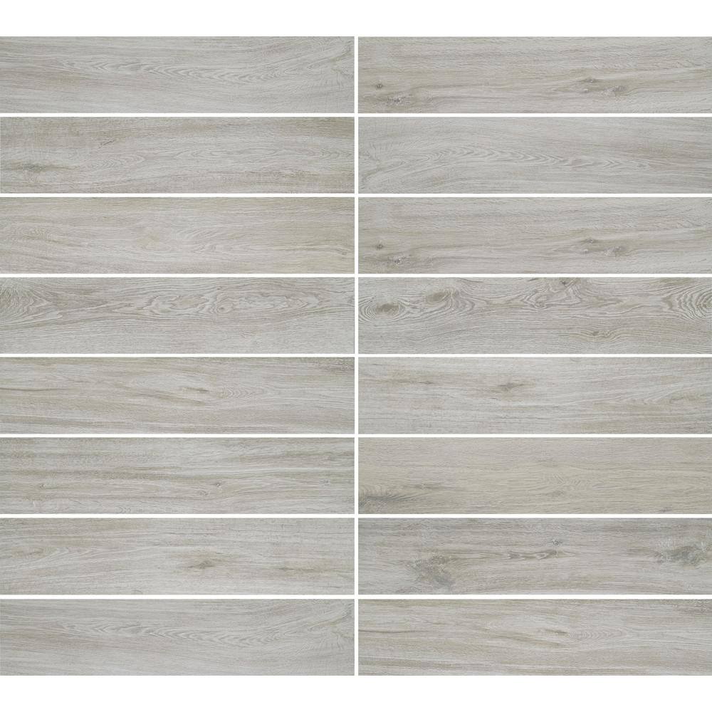 Florida Tile Home Collection Chalet Greige 8 in. x 36 in. Porcelain Floor and Wall Tile (27 cases  367.2 sq. ft.  Pallet) CHDECA018X36P