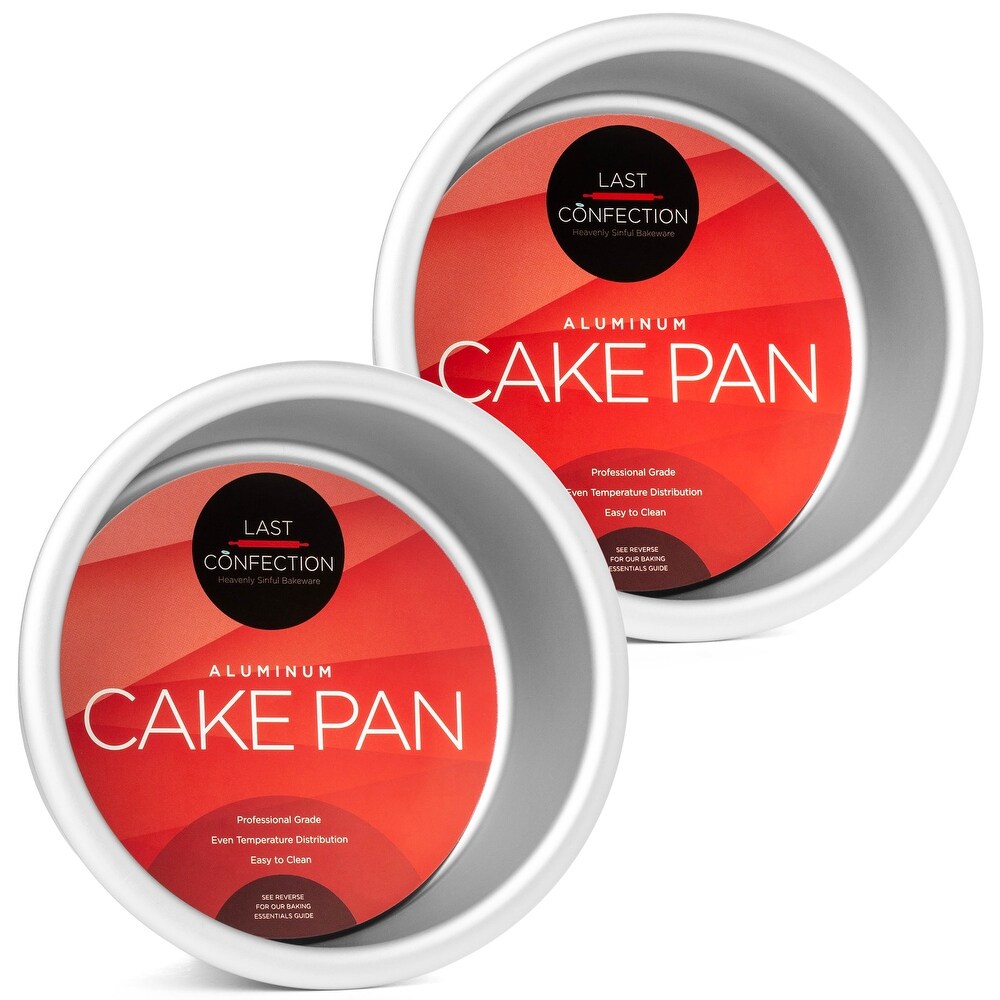 Round Aluminum Cake Pan Sets   Last Confection