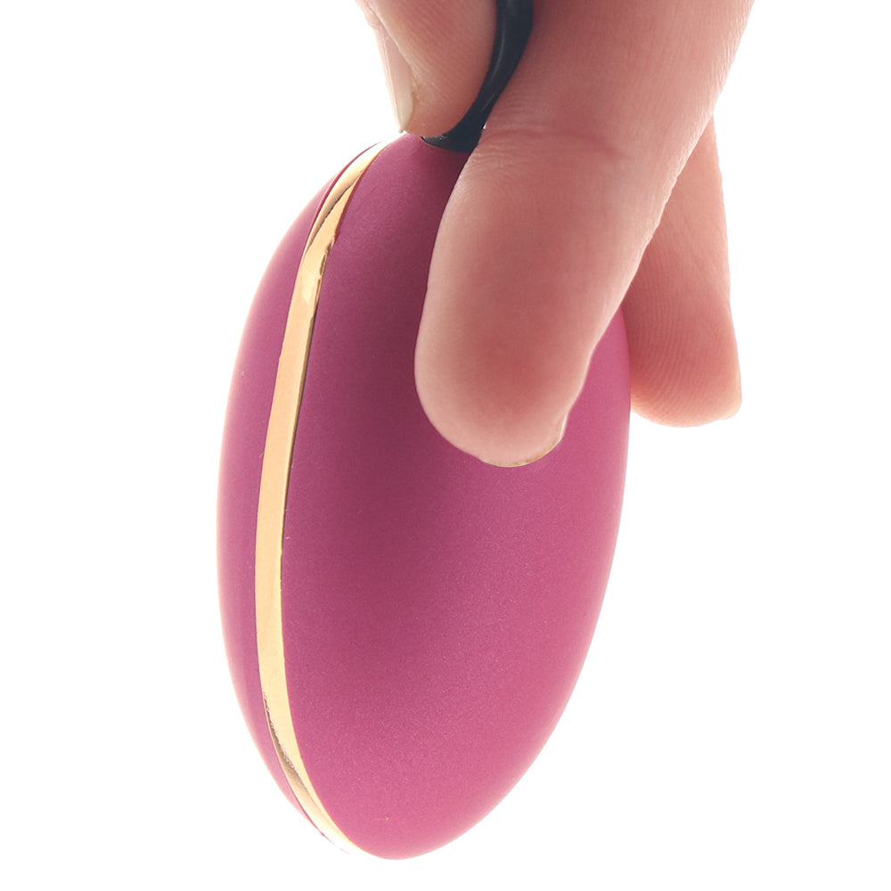 Entice Ella 7 Function Egg Vibe in Raspberry