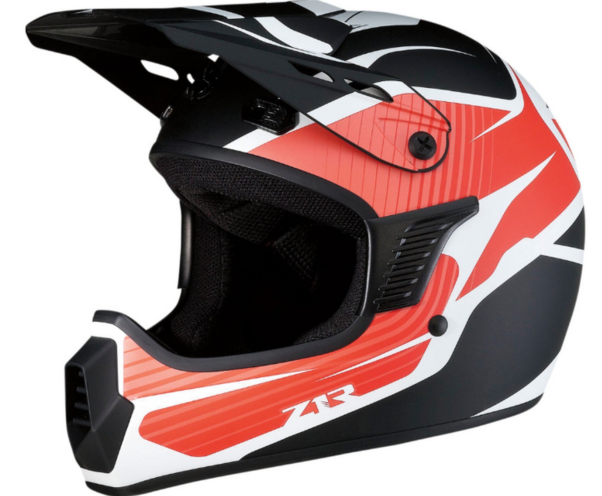 Z1R Rise Flame Youth MX Offroad Helmet Red SM