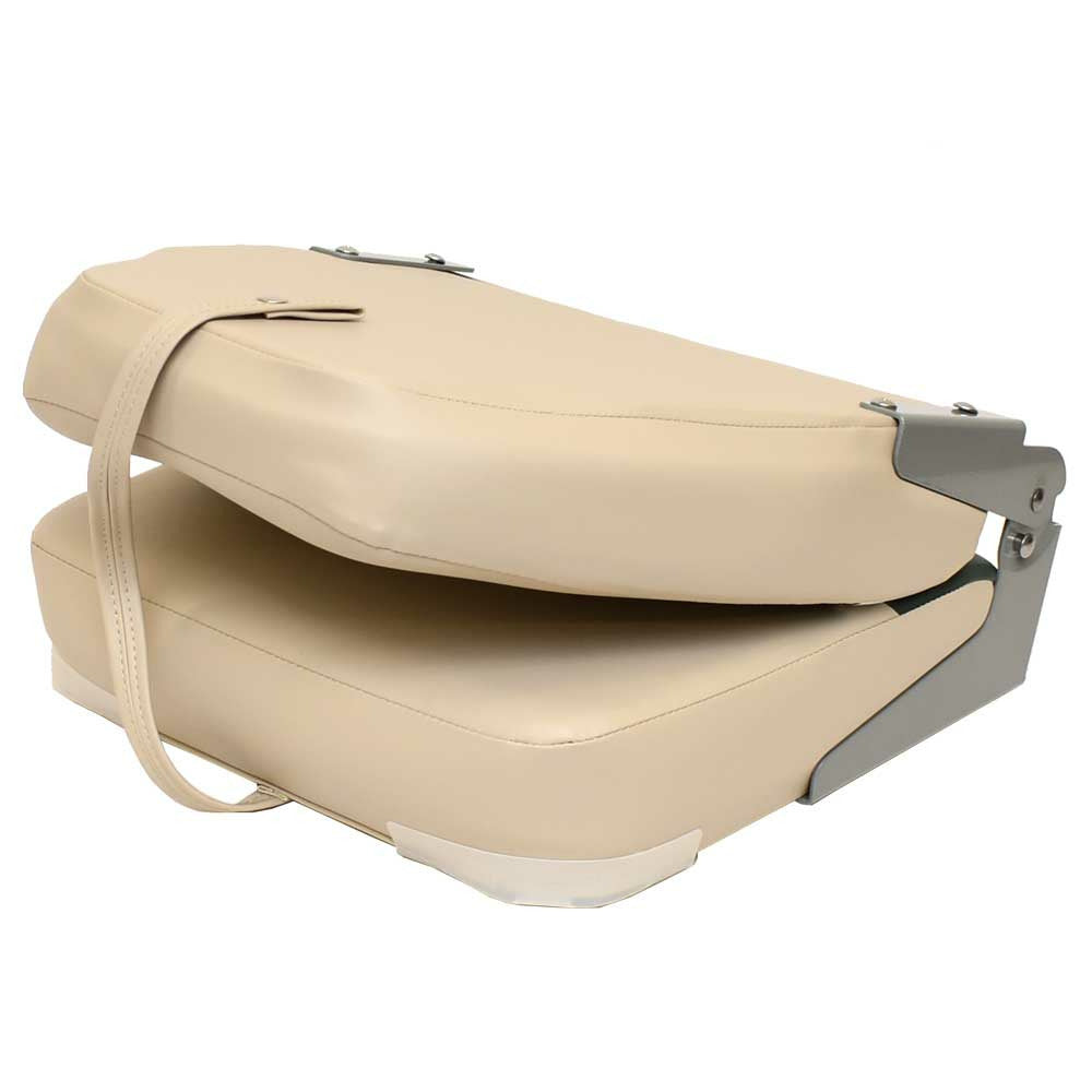 Wise Boat Folding Fishing Seat 3354-878 | Beige Green Gray