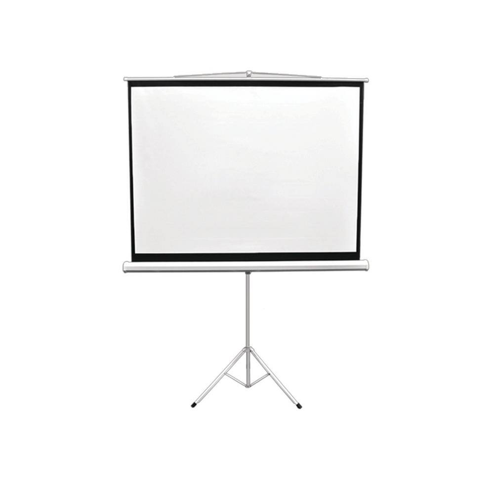 PYLE 84 in. Floor-Standing Portable Tripod Manual Projector Screen PRJTP84