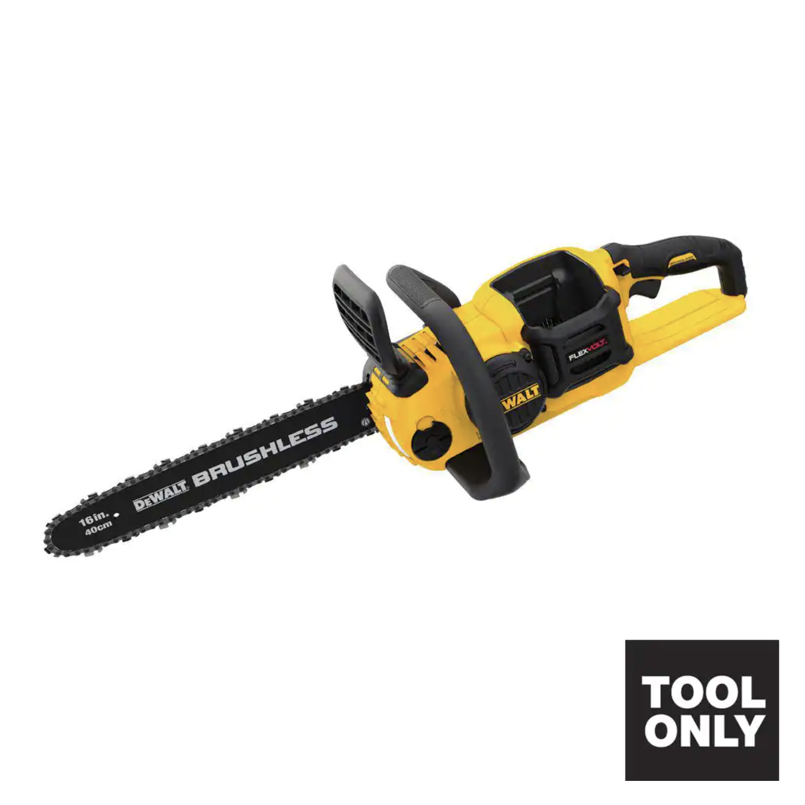 Dewalt 60V Max 16in. Brushless Cordless Battery Powered Chainsaw， Tool Only (DCCS670B)