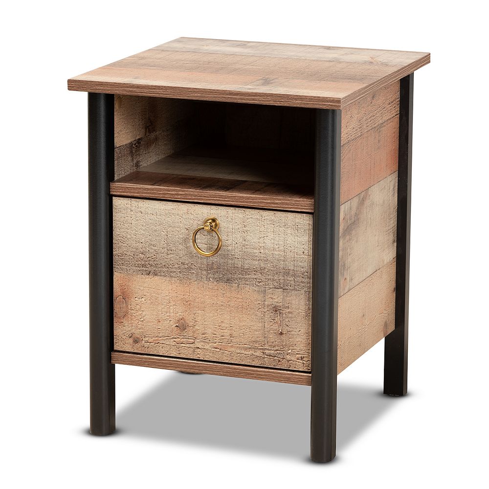 Baxton Studio Vaughan Nightstand