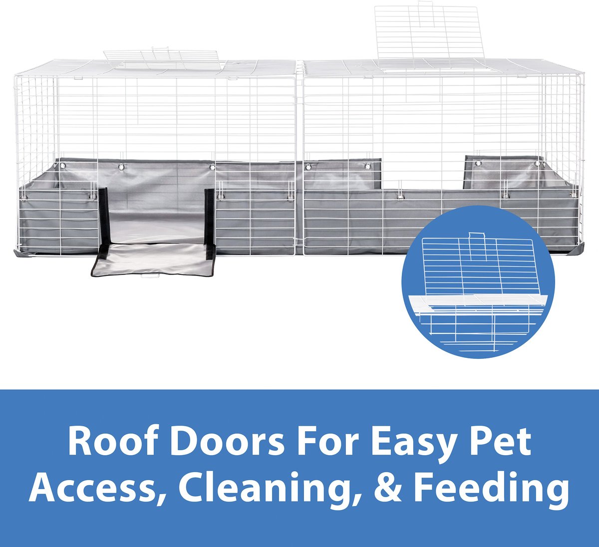 Kaytee Open Living Habitat Small Pet Rooftop Add-On