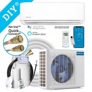 MRCOOL DIY 12000 BTU 1-Ton 1-Zone 22 SEER Ductless Mini-Split AC and Heat Pump with 12K  25ft Line DIY-12-HP-115C25