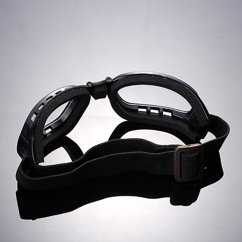 Foldable Riding Goggles Skiing Motorcycle Glasses Anti Glare Anti-uv Sunglasses Windproof Protection Sports Goggles