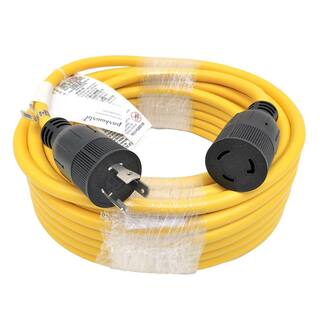 parkworld 50 ft. SJTW 123 20 Amp 125-Volt Twist Lock NEMA L5-20 Extension Cord 61766