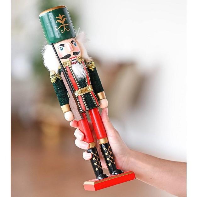 Ornativity Christmas Toy Soldier Wooden Nutcracker 15 In