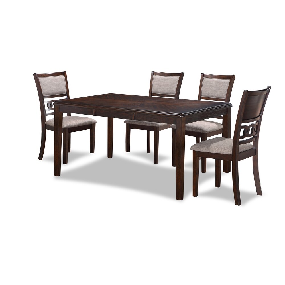 New Classic Furniture Cavan 5 piece Rectangle Dining Set