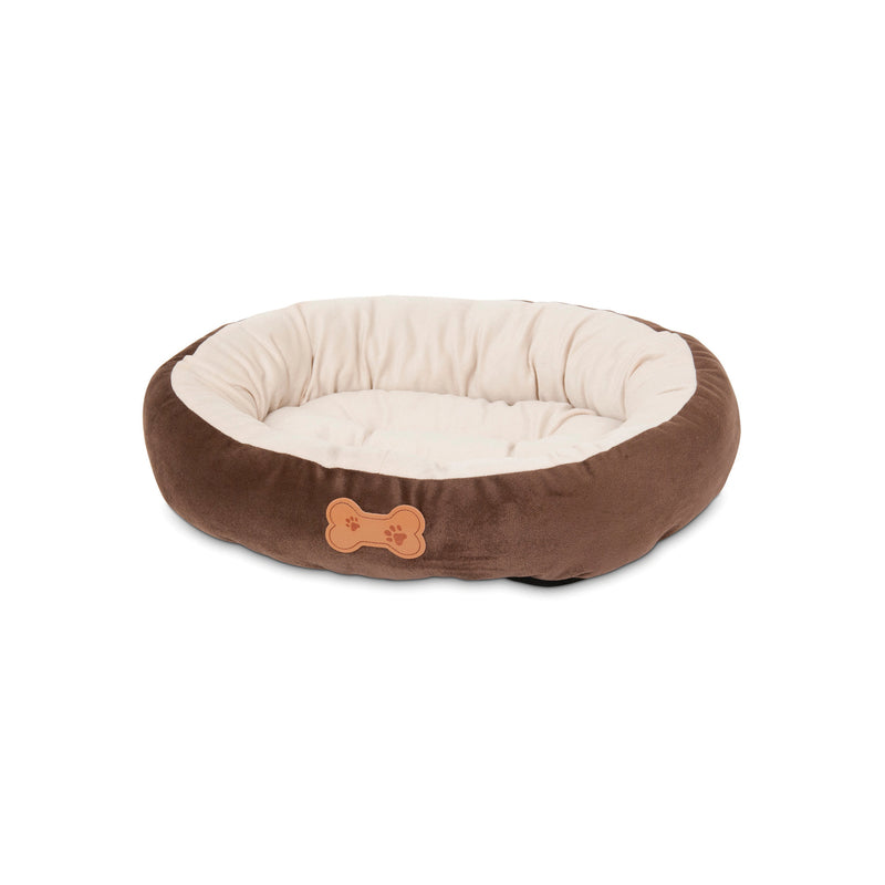 OVAL PET BED TAN 20