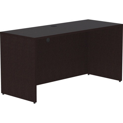 Lorell Essentials Espresso Laminate Credenza Shell (18213)