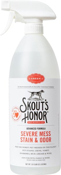 Skout's Honor Severe Mess Stain and Odor Dog Spray