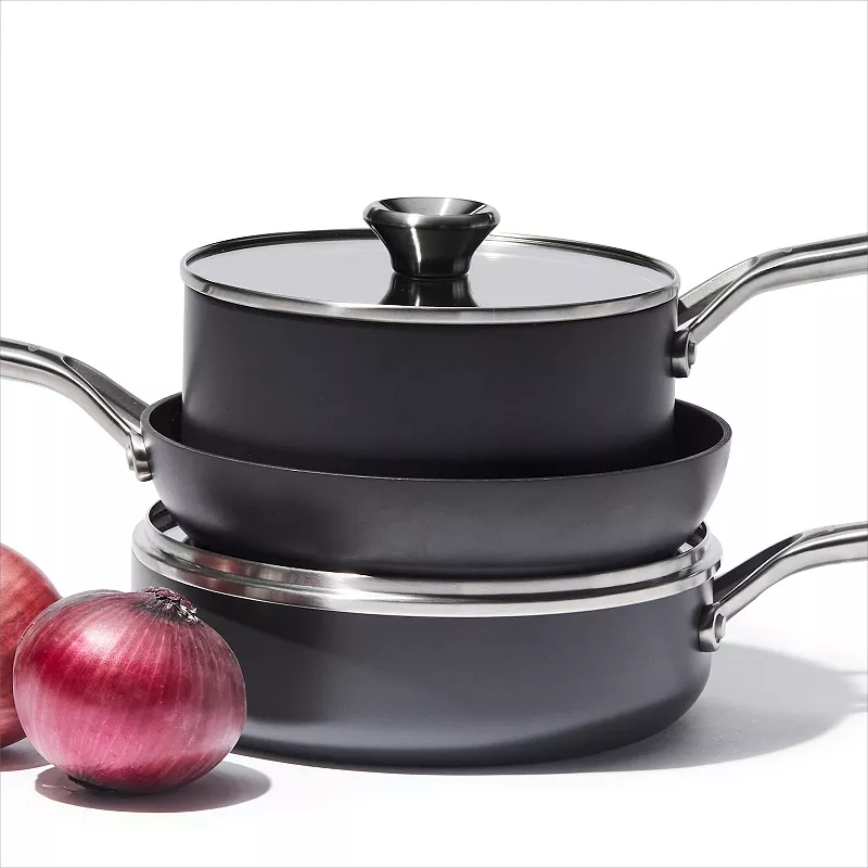 OXO Professional Ceramic Non-Stick 5-pc. Cookware Set