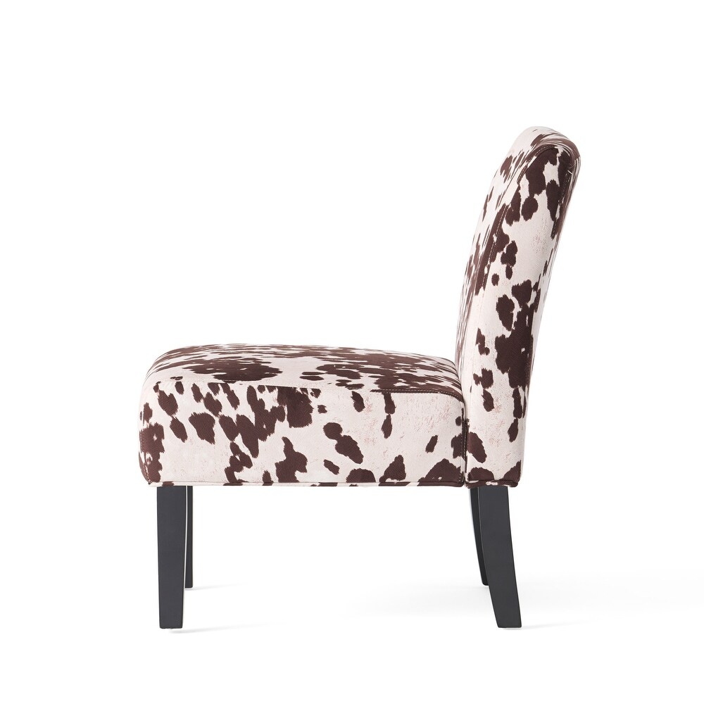 Kassi Contemporary Fabric Slipper Accent Chair by Christopher Knight Home