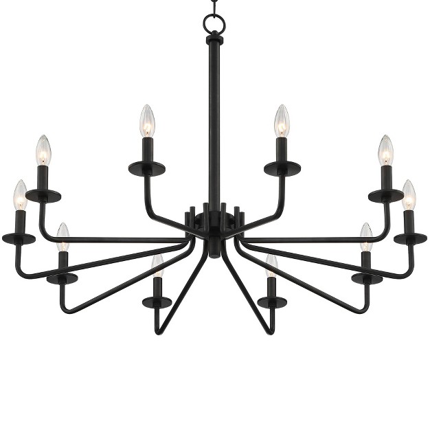 Wide Modern Industrial 10 light Fixture For Dining Room House Foyer Kitchen Island Entryway