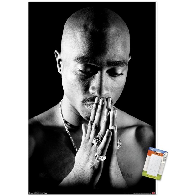 Trends International Tupac Praying Unframed Wall Poster Prints