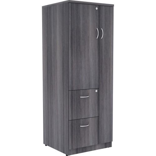 Lorell Relevance Tall Storage Cabinet - 2-Drawer (69659)