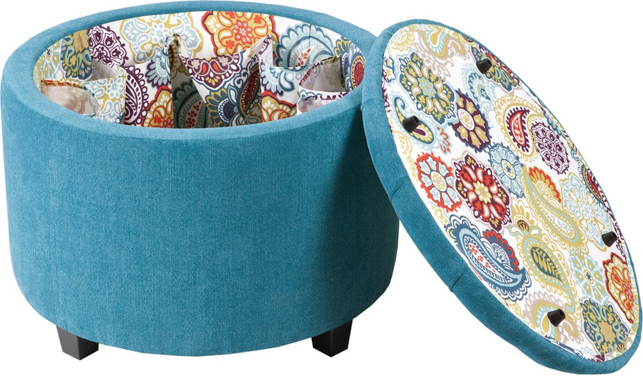 Sasha Ottoman   Contemporary   Footstools And Ottomans   by HedgeApple  Houzz