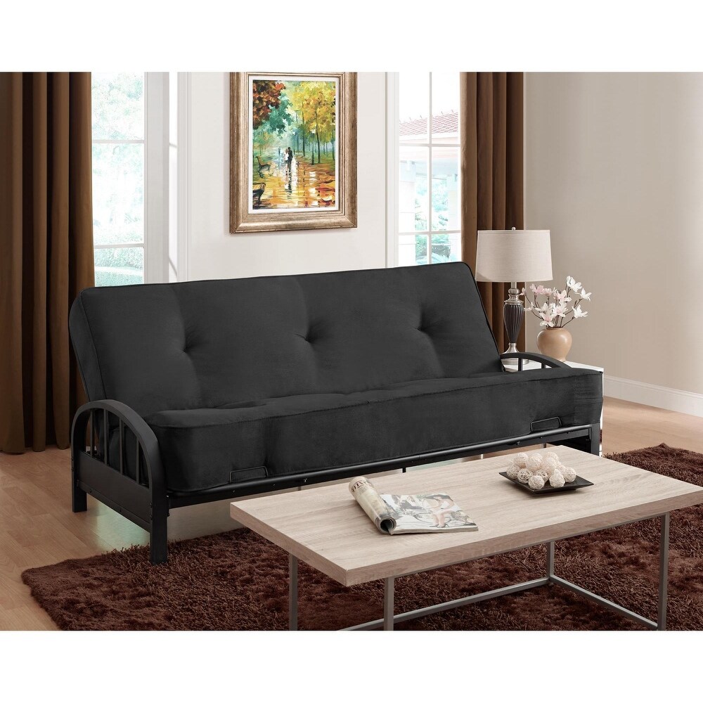 DHP Aiden Black Futon Frame