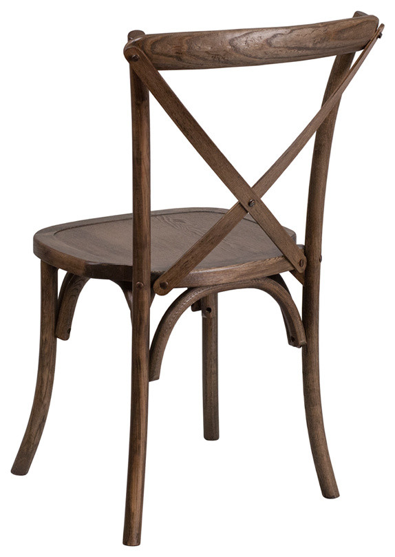 Early American Cross Back Chair   Transitional   Dining Chairs   by u Buy Furniture  Inc  Houzz