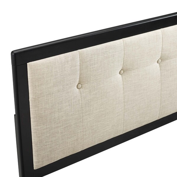 Draper Tufted Fabric and Wood Headboard - - 32028874