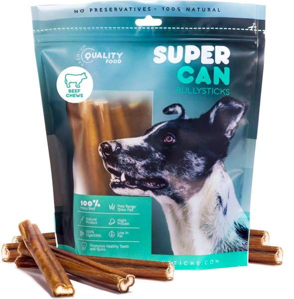 SuperCan Bully Sticks 6-in Standard Bully Sticks Dog Treats