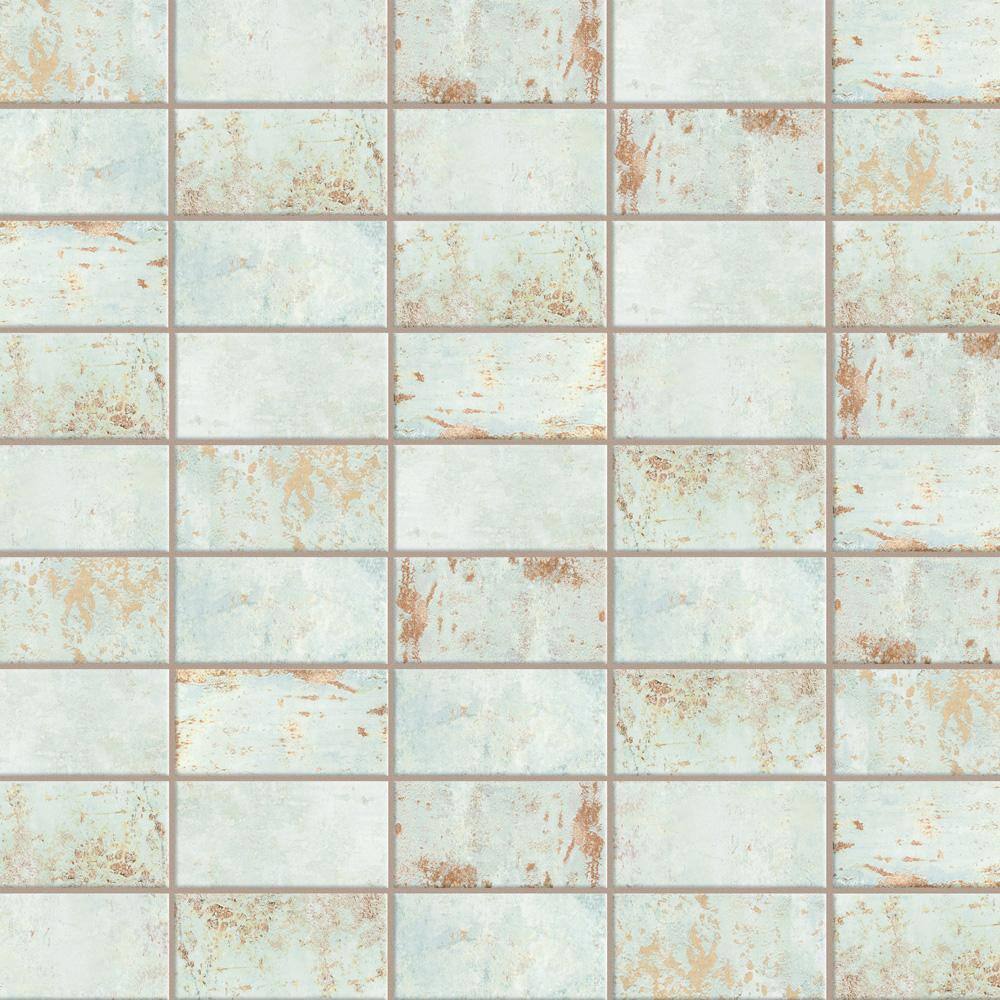 Merola Tile Biarritz Green 3 in. x 6 in. Ceramic Wall Tile (5.72 sq. ft.  Case) WMZ36BZGR