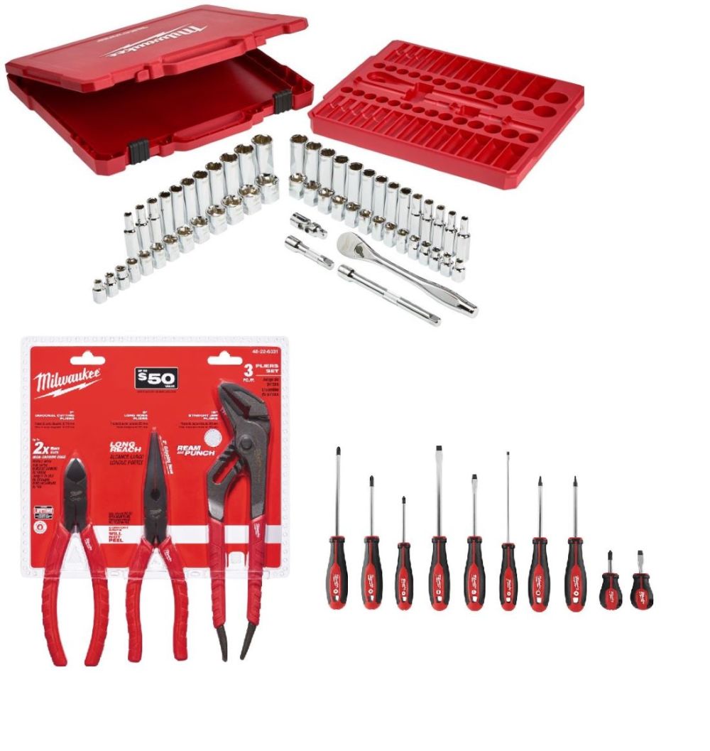 Milwaukee Hand Tools Set 69pc Bundle ;