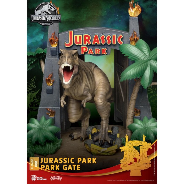 Universal Jurassic Park Park Gate d stage