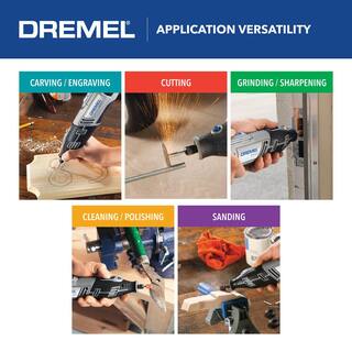 Dremel 8220 Series 12-Volt MAX Lithium-Ion Variable Speed Cordless Rotary Tool Kit with 30 Accessories and Case 8220-N30H