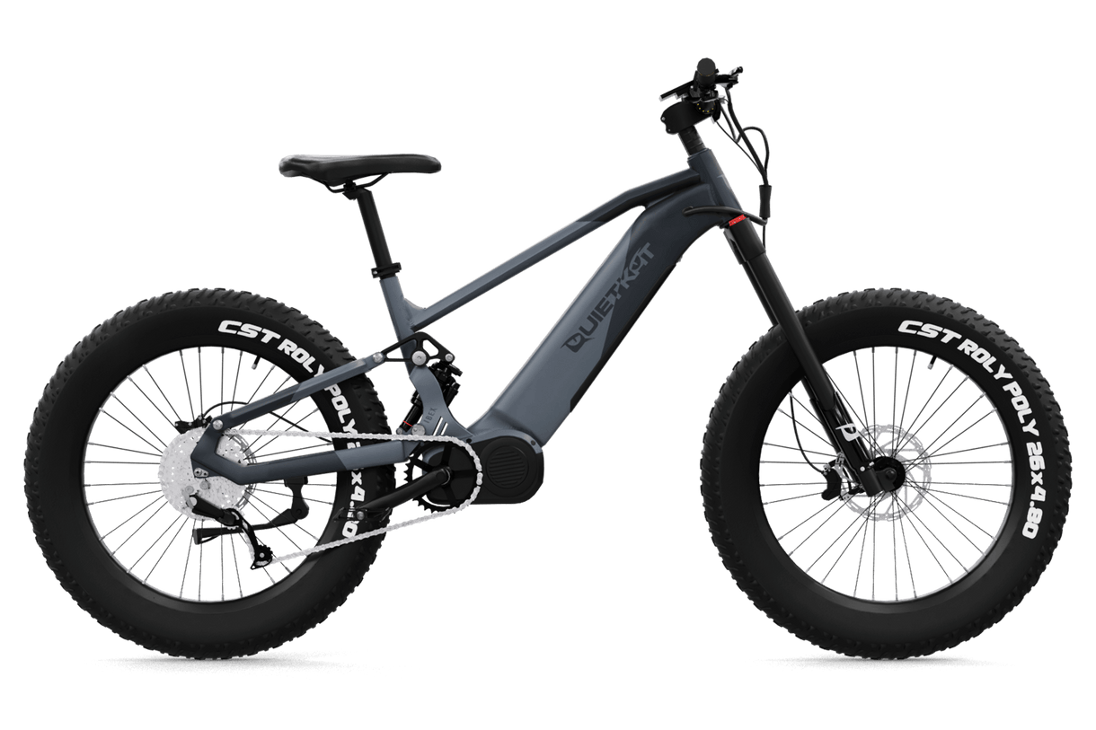 Quietkat iBex 1000W Ultra Mid Drive Motor Fat Tire Electric Mountain Bike