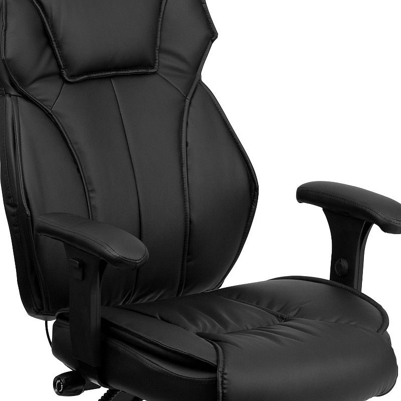 Flash Furniture Hansel High Back LeatherSoft Swivel Ergonomic Office Chair