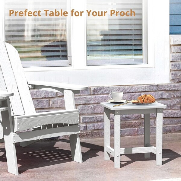 Outdoor Side Table，HDPS Small Outdoor Table