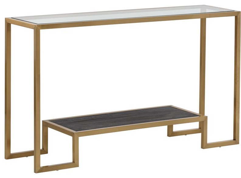 Sunpan Carver Console Table   Contemporary   Console Tables   by Unlimited Furniture Group  Houzz