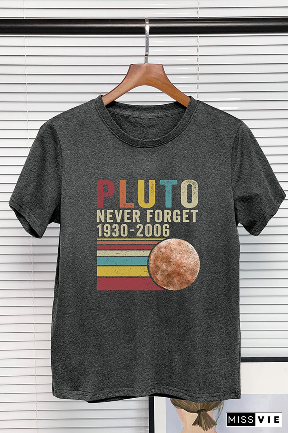 Pluto Never Forget Graphic Tee