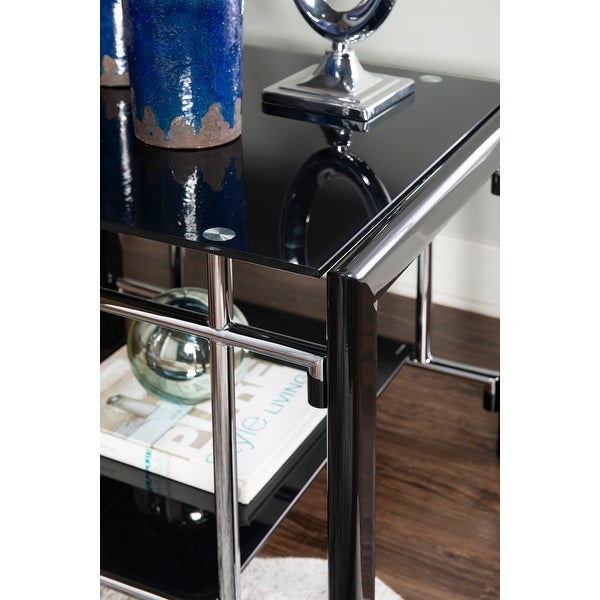 Jackie Black End Side Table