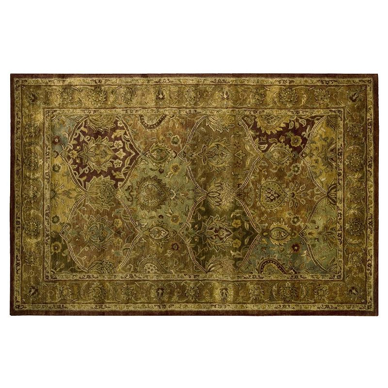 Nourison Jaipur Framed Floral Wool Rug