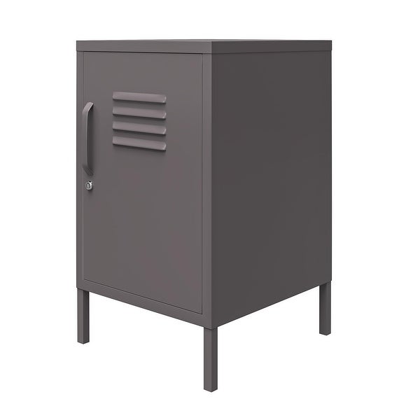 Ameriwood Home Walton Metal Locker End Table